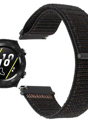 Нейлоновый ремешок для часов huawei watch 2 - black