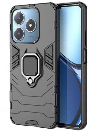 Чехол бампер primolux ring armor для realme c63 / realme c61 - black