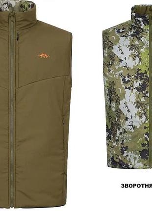 Охотничий двухсторонний жилет xl blaser active outfits endeavor