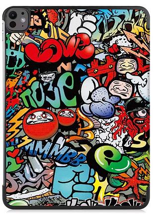Чехол primolux slim для планшета apple ipad pro 11" m5 2025 (a3357 / a3358 / a3359) - graffiti
