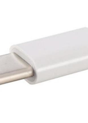 Перехідник usb 3.1 type c to microusb