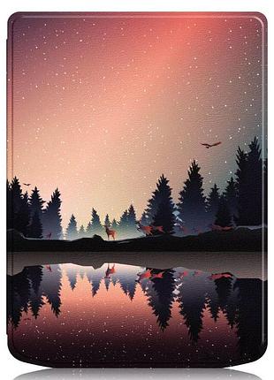 Чехол обложка primolux tpu для электронной книги pocketbook 743 inkpad 4 - nature