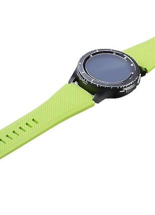 Силиконовый ремешок для часов samsung galaxy watch 46 mm sm-r800 - light green