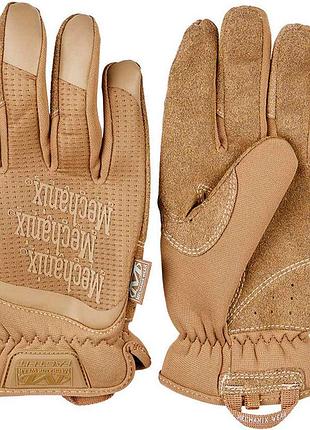 Перчатки mechanix guanto fastfit xl ц:coyote