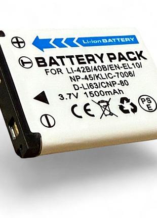 Акумулятор olympus li-42b/40b 1500mah (digital)