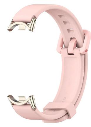Силіконовий ремінець mijobs для фітнес браслета xiaomi smart band 9 - pink