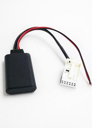 Блютуз адаптер bluetooth aux-кабель volkswagen фольцваген rcd210 rcd300 rcd310 rns300 rns310 mfd2 12-контакт