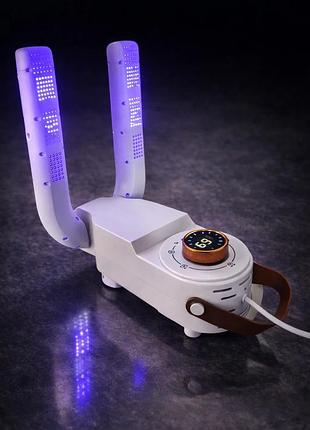 Сушарка для взуття з ультрафіолетом shoe dryer 220v | електричний фен з таймером