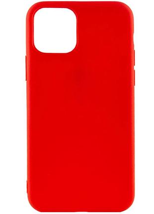 Чехол fiji soft для apple iphone 14 силикон бампер красный