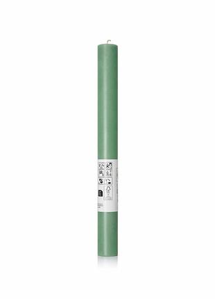 Столова свічка bolsius rustic 220/22 зелена