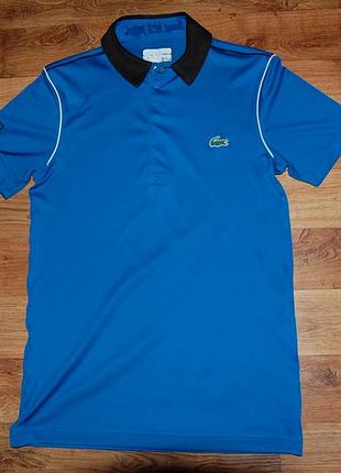 Красива жіноча футболка сорочка поло на кнопках lacoste sport, оригінал (france)
