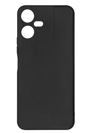 Чохол fiji style для tecno pova neo 3 (lh6n) силікон бампер із захистом блоку камер чорний