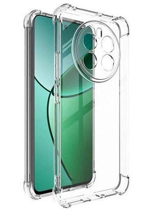 Чехол fiji proof для realme 12 pro plus 5g (rmx3840) прозрачный бампер с усиленными бортами transparent