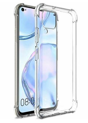 Чохол fiji proof для huawei p40 lite бампер з посиленими бортамиtransparent