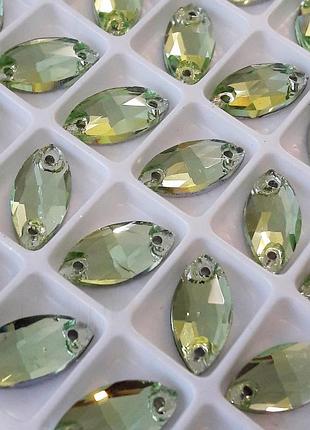 Пришивная лодочка peridot 1шт (выберете рамер) 9х18мм