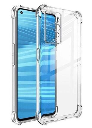 Чехол fiji proof для realme gt 2 бампер с усиленными бортами transparent