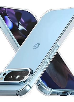 Чехол fiji proof для google pixel 9 прозрачный бампер с усиленными бортами transparent