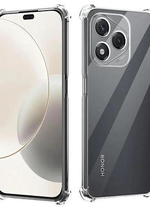 Чехол fiji proof для honor 400 lite прозрачный бампер с усиленными бортами transparent