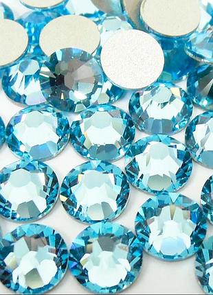 Оригінальні swarovski (австрія) aquamarine ss20 (4.6-4.8mm) опт~ 1440 шт.