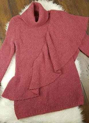 Платье-свитер из альпаки4 фото