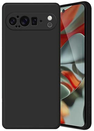 Чехол fiji full soft premium для google pixel 10 pro xl противоударный бампер с микрофиброй black