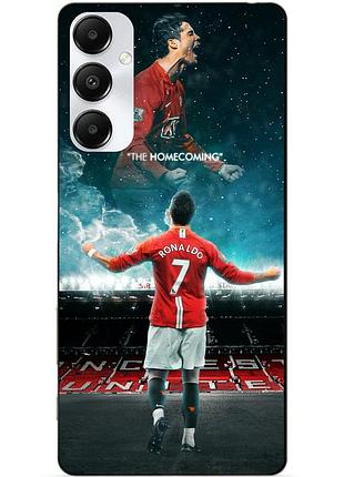Чехол силиконовый бампер для samsung a16 5g с рисунком роналдо мю ronaldo