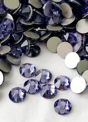 Оригинальные swarovski (австрия), цвет tanzanite,ss20 (4.6-4.8mm) опт~ 1440 шт.