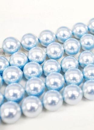 Перли swarovski, колір lt blue pearl (виберіть розмір) мм, 1 шт. 6 мм