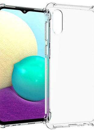 Чохол fiji proof для samsung galaxy m10 2019 (m105) бампер з посиленими бортамиtransparent