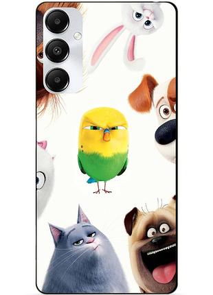 Силіконовий чохол бампер для samsung a16 5g з малюнком таємне життя домашніх животних