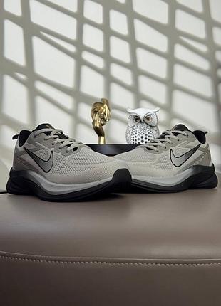Чоловічі кросівки nike renew light grey black