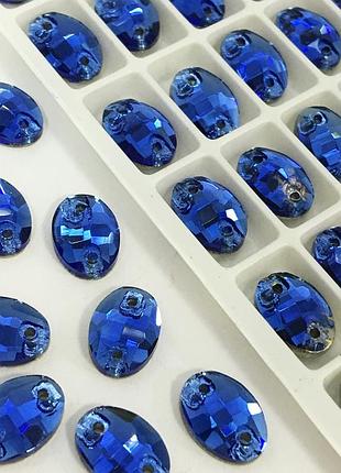 Пришивные овалы sapphire 7х10мм 1шт