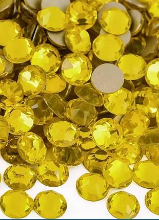 Стрази xirius crystals, колір citrine, ss20 (4,6-4,8 мм), опт~ 1440 шт.
