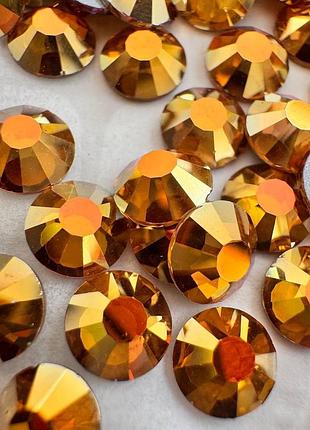 Стрази yhb lux metallic sunshine ss16(3.8-4mm) 100 шт