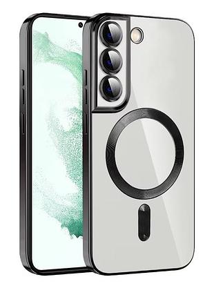 Чехол fiji chrome для samsung galaxy s22 (s901) с magsafe и защитой камер black