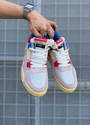 Женские кроссовки nike air jordan 4 retro sp guava ice