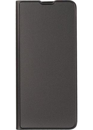 Чехол fiji shell для realme note 60 (rmx3933) книжка с магнитом и защитой камеры black