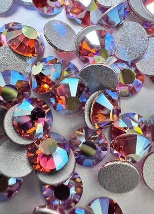 Клейові стрази preciosa, rose peach ab (нетермо) ss20 (4.6-4.8mm)