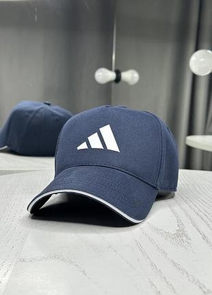 Бейсболка adidas тракер синього кольору котон xxl/61-62