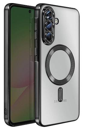 Чехол fiji chrome для samsung galaxy a36 5g (a366) с magsafe и защитой камер black