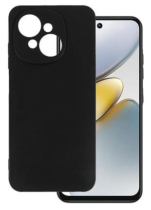Чехол fiji full soft premium для tecno spark go 1 (kl4) противоударный бампер с микрофиброй black