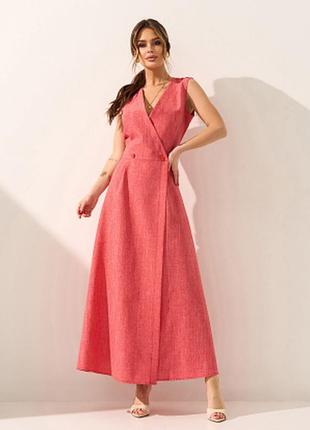 Сарафан из льна