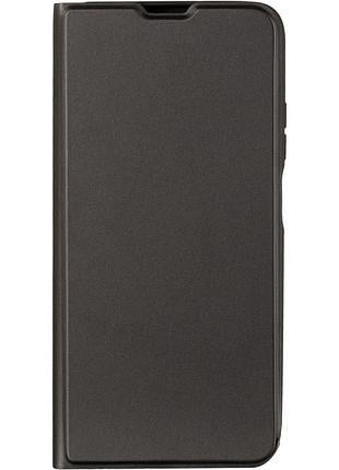 Чехол fiji shell для xiaomi redmi 13c книжка с магнитом и защитой камеры black
