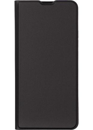 Чехол fiji shell для xiaomi redmi note 14s книжка с магнитом и защитой камеры black