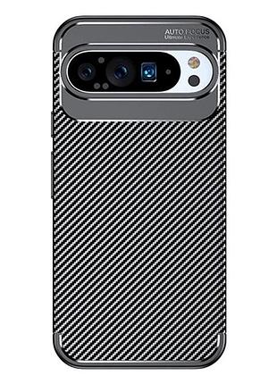Чехол fiji ultimate carbon для google pixel 9 pro xl противоударный бампер черный