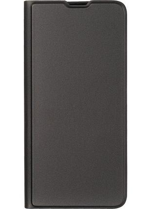 Чехол fiji shell для oppo a58 (cph2577) книжка с магнитом и защитой камеры black