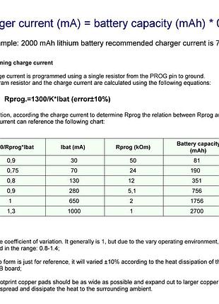 Rechargeable lithium battery charger module 7
