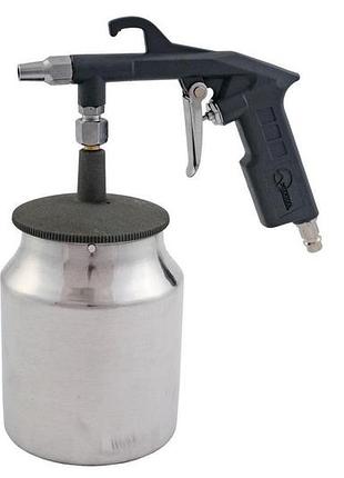 Пескоструйный пистолет intertool pt-0705 с нижним баком 1000 мл, 8 бар