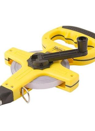Рулетка mastertool - 50 м x 13 мм геодезическая металлическая (67-5013)