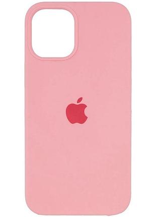 Чохол fiji silicone case для apple iphone 11 бампер накладка full soft rose powder
